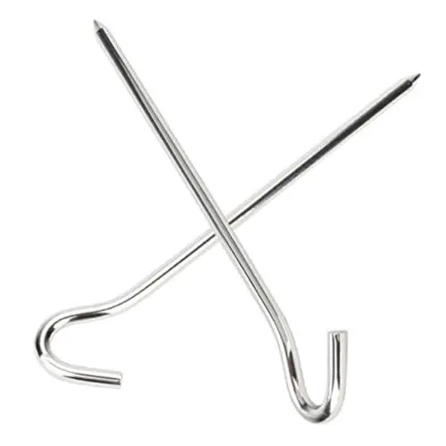 Produktbild: Kisangel Markisenheringe Für Camping 10 Stück Aluminiumlegierung Zeltheringe Nagelspitze Für Zeltplanen