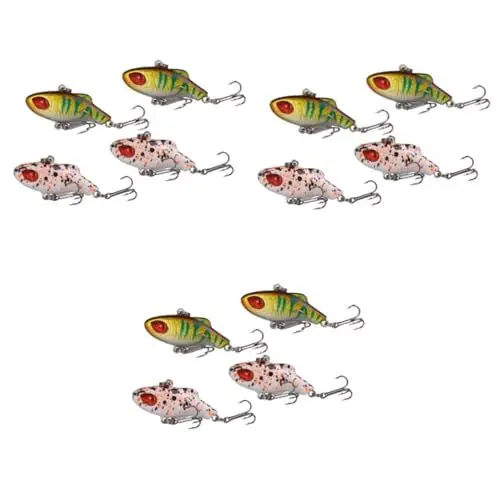 Produktbild: Kisangel 3sets Angelköder 5g Mini Künstliche Köder Schwimmende Design Für Bass Walleye 4 Stücke * 3
