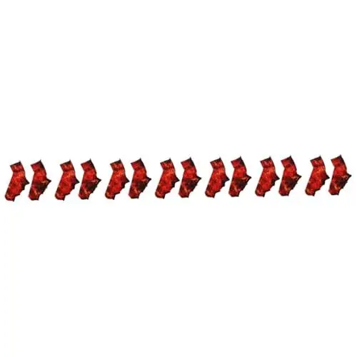 Produktbild: Kisangel 14 STK Schuhschutz Rad überschuhe insektenabwehr Outdoor-Schuhabdeckung shoewrap Mountainbike-Schuhabdeckung Sport-Schuhabdeckung schüsselset Leichtigkeit Beinsätze Kind Polyester