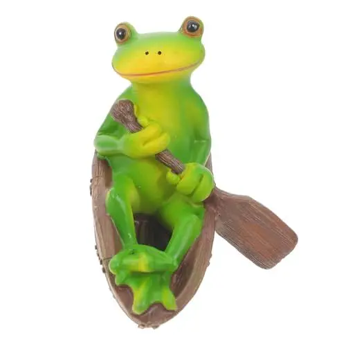 Produktbild: Kisangel Landschaftsfrosch-Dekoration Harz-froschfigur Ornament Für Geschäft Und Büro