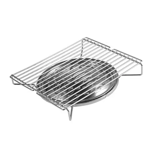 Produktbild: Kisangel 1pc Gasbrenner Grill Grill Outdoor Bbq Tragbarer Grill Edelstahl Bbq Gasherd Für Camping