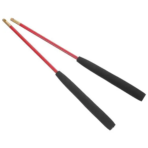 Produktbild: Diabolo-handstäbe Ohne Griffe Massiver Glasfaserstab 35 cm Kurzer Stock für Das Tägliche Jongliertraining