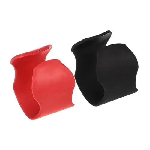 Produktbild: Kisangel 1 Paar Wassertropfen Rad Drahtklemmen Angeldraht Baitcast Rolle Angelschnur Schnalle Angelschnurhalter Angelschnurhalter Praktischer Angelschnurhalter Oder