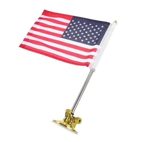Produktbild: Kisangel Fahnenmast für Auto Teleskop-halterung für Amerikanische Flagge Becherhalterung für Paraden