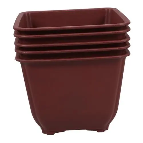 Produktbild: Kisangel Blumentöpfe Groß Quadratisch Für Bonsai Pflanzgefäß Für Den Außenbereich Kunststoff
