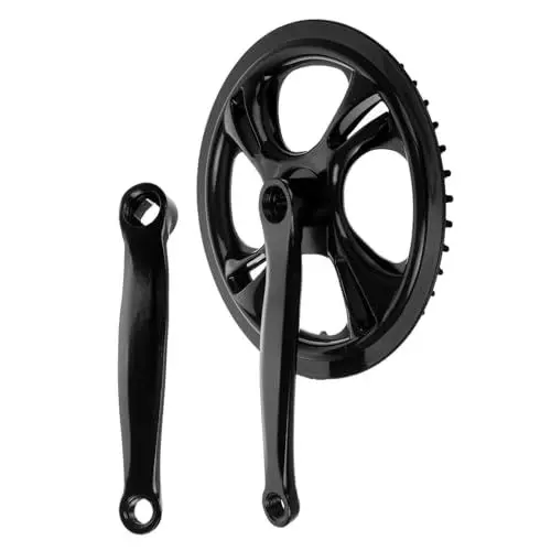Produktbild: Kisangel Mountainbike-Teile 170 Mm Kurbelgarnitur Jungen- Und Mädchen-fahrradkettenrad Einzelzahn-scheibenfahrradkettenrad Für Geschwindigkeit