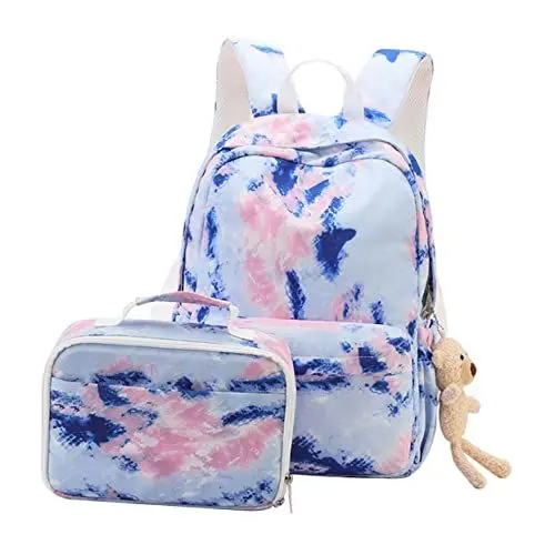 Produktbild: Kisangel Smallschool Bag Rucksack Und Lunchtasche Set Mädchen Rucksack Lunchbox Für Die Schule