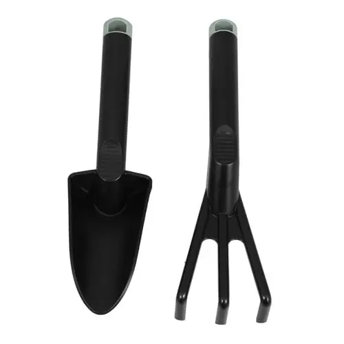 Produktbild: Kisangel Umfassendes Mini-gartenwerkzeug-Set Schaufel Rechen Handkellen Für Jungen Und Mädchen Sicherer Strand Indoor-Gartenarbeit Rutschfester Griff Leicht
