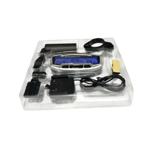Produktbild: Kisangel Tachometer Digital Fahrrad Geschwindigkeitsmesser Uhr Kilometerzähler Tachometer Mit Hintergrundbeleuchtung Für Radfahren Schwarz