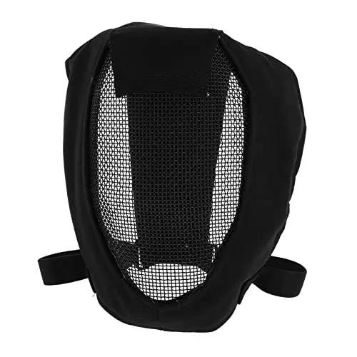Produktbild: Kisangel 1stk Gesichtsschutz Waffenkammer Hema Zubehör Fechthelm Schwarz Fechtmaske Für Erwachsene Spielmasken Fechtkopfbedeckung Fechtfolienmasken Feld V3 Mesh Vollgesichtsmaske