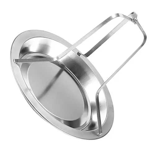 Produktbild: Kisangel 1stk Grillwerkzeug Hähnchenhalter Ofen Grillhähnchenhalter Aus Edelstahl Bräterständer Tablett Gegrilltes Hähnchenregal Brathähnchenpfanne Rostfreier Stahl Draussen Topfregal