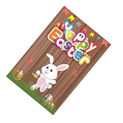 Produktbild: Kisangel Ostergartenflagge „frohe Ostern“ – Dekoration 30 X 45 Cm für Den Garten Die Terrasse oder Den Garten