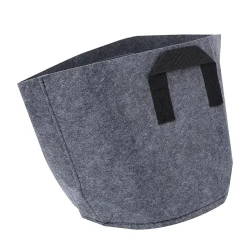 Produktbild: Kisangel 1stk Pflanzbeutel Sämlingsbeutel Wachsender Beutel Pflanzgefäß Anbauen Anzuchttöpfe Aus Stoff Runder Pflanzer Atmungsaktive Pflanztasche Die Kartoffel Blumentopf Eingesackt Vlies