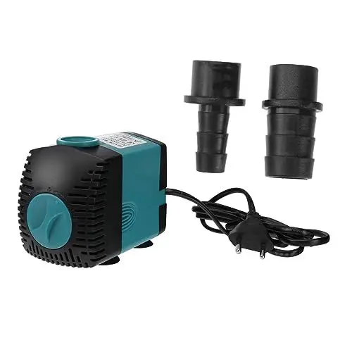Produktbild: Kisangel 1stück Kompakte Tauchpumpe Für Teich Und Aquarium Wasserpumpe Mit Einstellbarem Durchfluss Für Fischteiche Brunnen Und Terrassen Eu- Zuverlässiges Kunststoffmaterial