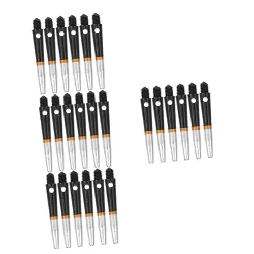 Produktbild: Kisangel 24 Stk Dartschaft professionelle Dartruten Dartschäfte, Stangen spielzeug Ersatz-Dartstiele -Schaft-Ersatz ersetzen Zubehör Welle Komponente rotieren Nylon