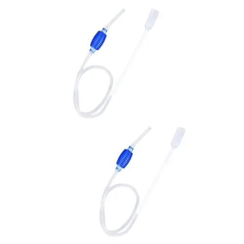 Produktbild: Kisangel 2St Aquariumreiniger Aquarium für Betta-Fische Siphon für Aquarien Zubehör für Betta-Aquarien vacc Betta-Aquarium Siphonpumpe für Aquarien für Fischbecken