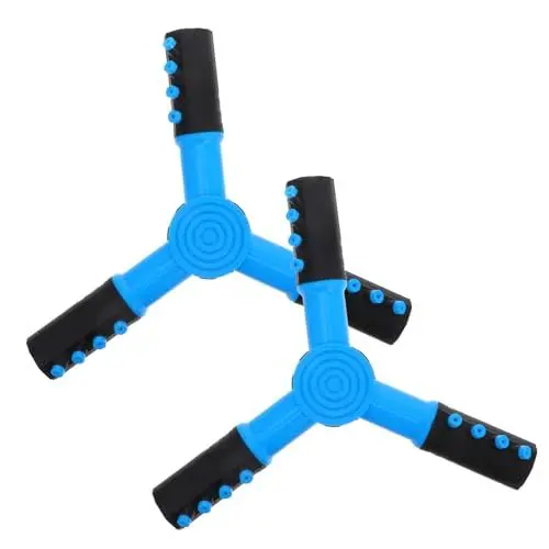Produktbild: Kisangel Wassersprinkler für Rasen 2er-pack Rotierende Sprinkler Stabile Basis Einfach Zu Installierender Gartensprinkler für Effiziente Bewässerung