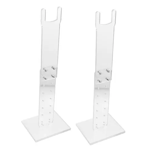 Produktbild: Kisangel 2St Lampenhalterung leichtes vertikales Rack anbauen Schreibtisch-Pflanzenlichthalter Wachstumslampe zimmergewächshäuser Lampenständer für Tankpflanzen Indoor-Growing-Lights-Rack