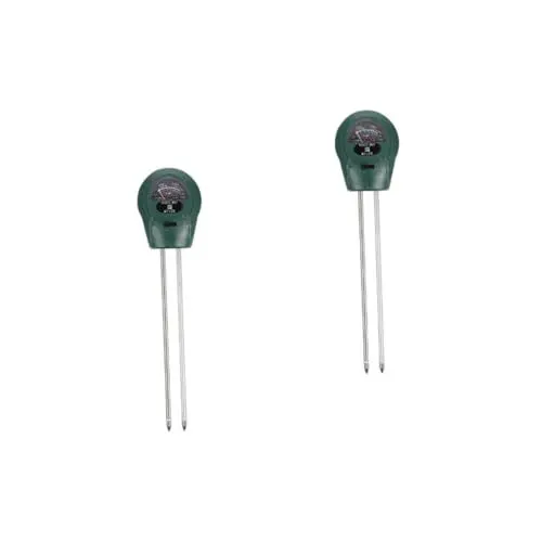 Produktbild: Kisangel 2 Stück 3 Phmeter Boden Ph-Tester Bodentest-kit Feuchtigkeitslicht Und Ph-Meter Feuchtigkeitsmesser Im Innenbereich Innenfeuchtigkeitsmesser Blumen-kit Plastik Haushalt Blumentopf