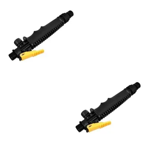 Produktbild: Kisangel 2st Waschmaschinenzubehör Spray-shooter-griff Ersatzteil Wassersprühergriff Kunststoffgriff Für Shooter Hochdruck-dampfstab Sprühgriff Griff Der Dampfgarmaschine Plastik