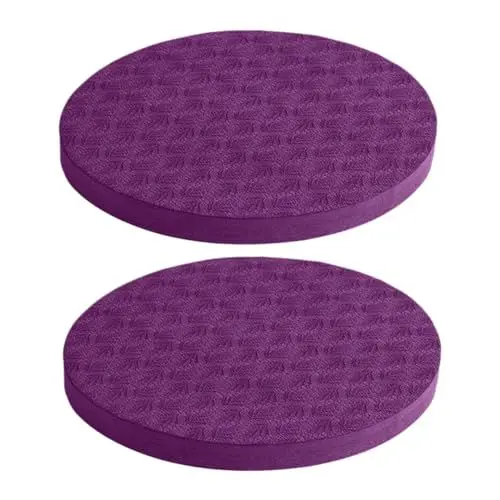 Produktbild: Kisangel Geschmeidiges Yoga-pad-set 2-teilig Für Knie Und Ellbogen Bequem Nicht Für Fitness Pilates Den Täglichen Gebrauch
