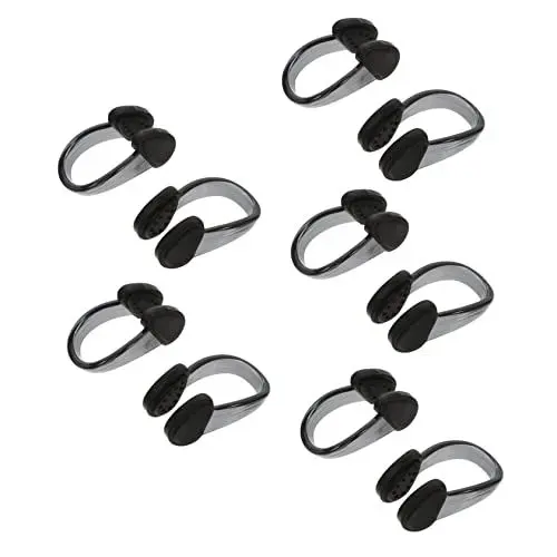 Produktbild: Kisangel 3 Sets Silikon-nasenclip Zum Schwimmen Tragbarer Nasenblocker Für Jungen Und Mädchen Erwachsene Wasserclip Pool-nasenclip 10 Stück * 3