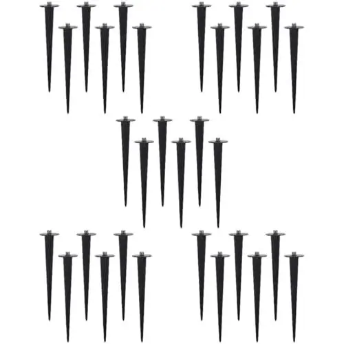 Produktbild: Kisangel 30 Stk Außenlichtsteckdose Terrassenlampen für den Außenbereich Outdoor-Zubehör Sonnenlicht Pfähle für Außenleuchten Kunststoffpfähle Mini Zuckerstange Laternenmast Komponente