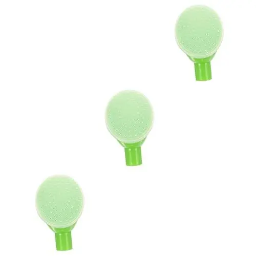 Produktbild: Kisangel 3St Gießkannenkopf tragbarer Wasserkocher Flasche Sprinkler gießkanne aufsatz gieskannen aufsatz Gießkanne Sprinkler Sprühgerät für Gießflaschen aus Kunststoff Topfpflanze Adapter