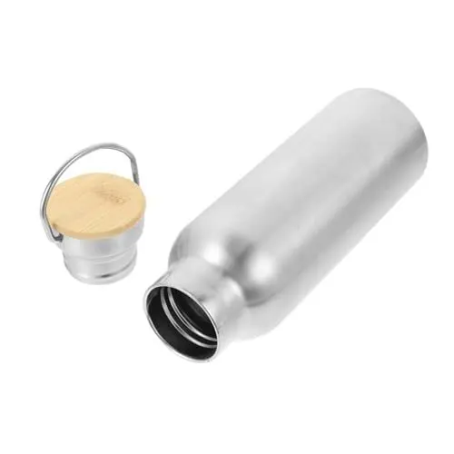 Produktbild: Kisangel 3St Sportflasche vakuumisolierte wasserflasche Sportliches Wasser edelstahlflasche Edelstahl Flasche Campingzubehör für Kinder Wasserflaschen Edelstahl tragbare Vakuumflasche Haupt