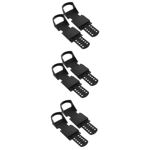 Produktbild: Kisangel 3 Paare Rudermaschine fitness geräte fitnessgeräte stepbrett fitness kunststoff Rudern Sitz Heimtrainer Zubehör für Pedal für Trainingsrudergerät Pedale für Heimrudergeräte Plastik