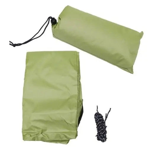 Produktbild: Kisangel Outdoor Baldachin Sonne Schatten Segel Zelt Markise Für Garten Pool Dreieck