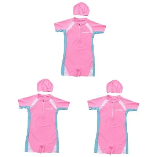 Produktbild: Kisangel 3st Badeanzüge Kinder Bademode Neoprenanzüge Für Kinder Strandkleidung Mädchen Badeanzug Sommer