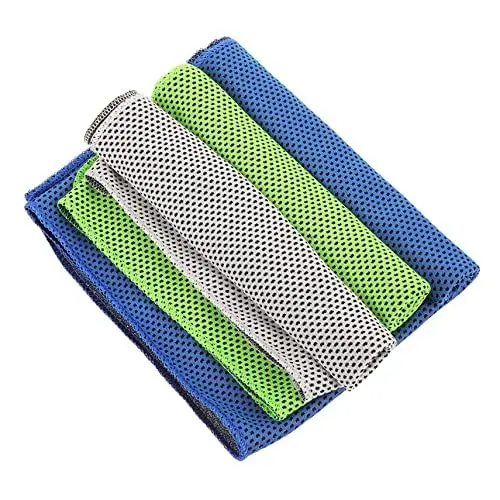Produktbild: Kisangel 3er-Pack Schnelltrocknende Sporthandtücher – Handtuch Für Fitnessstudio Duschen Schwimmen Reisen – Hautfreundlich Schnell Trocknend Kompakt
