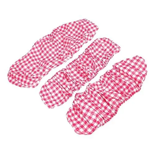 Produktbild: Kisangel 4 Stück Abdeckung für Gartenmöbel Gartentischdecke Terrassentisch und Stühle Tischdecke für den Außenbereich tischdecke Outdoor Banketttischabdeckung Tischdecke für Camping PVC