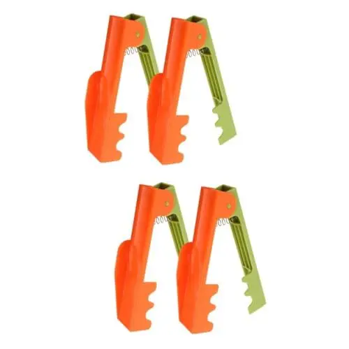 Produktbild: Kisangel 4 Stück Durchstechzange Trimmer Entfernung Gartenschneider Gartenschere gartenwerkzeuge garten wergzeug astschere Blumendornentferner Dornenentferner für Rosenstängel Plastik