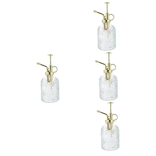 Produktbild: Kisangel 4 Stück Gießkanne Dauersprühflasche Pflanzenmeister Antikes Dekor Plant Mister-sprühflasche Sprühflaschen Für Pflanzen Sprühflasche Für Pflanzen Anlage Sprit Sukkulenten Glas