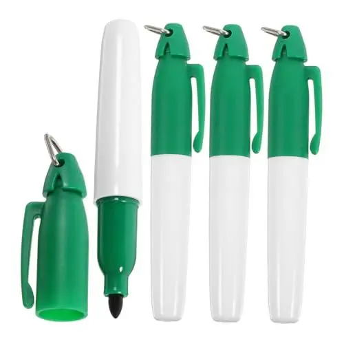 Produktbild: Kisangel Golf Line Pen Set - 4-teilige Markierungsstifte Für Den Golfplatz Abs-Material Perfekt Zum Markieren des Golfplatzes