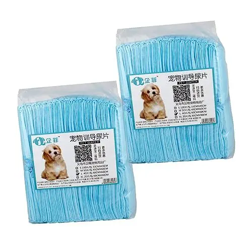 Produktbild: Kisangel 50 Stück Einweg-hundewindeln Hunde-PIPI-Pads Einweg-urinpads Welpen-PIPI-Pads Für Kleine Hunde Welpen Pads Trainingsmatte Einwegwindeln Welpenunterlagen Hase Haustier