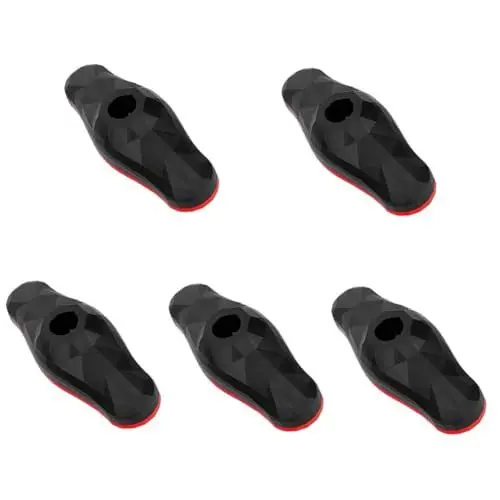 Produktbild: Kisangel 5st Zubehör Für Horizontale Stangenbasis Klimmzugstange Mit Saugnapftür Krafttrainingsgerät Arm-fitness-tool Fester Saugnapf An Der Türstange Pull-up-ausrüstung Kunststoff