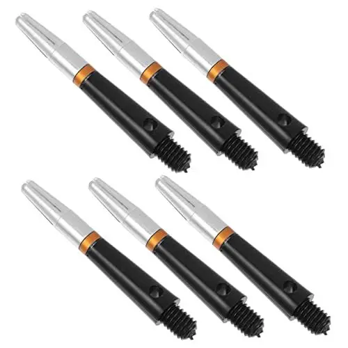 Produktbild: Kisangel 6St Dartschaft Dartzubehör Fußball-Trainingsgeräte ersatzteile spielzeug Dartstange professionelle Dartruten draussen Komponente Welle rotieren Aluminium