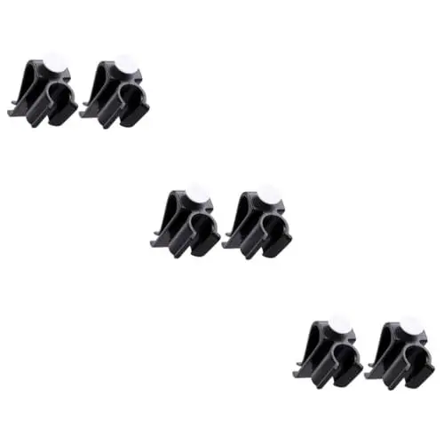 Produktbild: Kisangel 3sets Golf Zubehör Putter Clip Clip Pole Rack Schwarz Putter Clip Auf Klemm Organizer 2 Stücke * 3