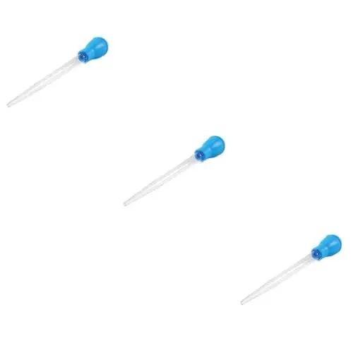 Produktbild: Kisangel 6 STK wasserwechsel bläulich bluetii Blaue Hausmeisterbedarf Strohhalm vakuumieren Schrotstroh Staubsauger Aquarientropfer Aquariumreiniger Mini Sand Wagen Waschmittel Fischfutter
