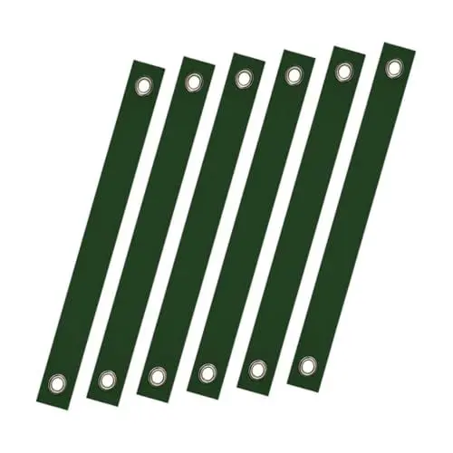 Produktbild: Kisangel 6st Baumgurte Für Den Gartenbau Baumstützbänder Baumband Aststütze Riemen Für Pflanzenpfähle Baumriemen Zum Abstecken Riemen Für Baumpfähle Baumseilunterstützung Green Nylon