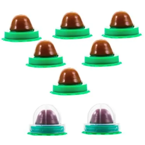 Produktbild: Kisangel 8 Stücke Zufällig Geschmack Lecken Für Katzen Sicher Und Spaß Spielzeug Candy Pudding Snacks Pet Leckereien