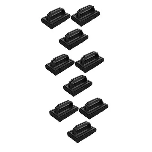 Produktbild: Kisangel 9 Stk Grillreinigungsbürste Ofenreiniger Bratpfanne rostfrei Handwäscher saftig Bausatz reinigungswerkzeuge cleaning tool Backofen Reinigungsbürste schwamm bbq grillbürste pp Black