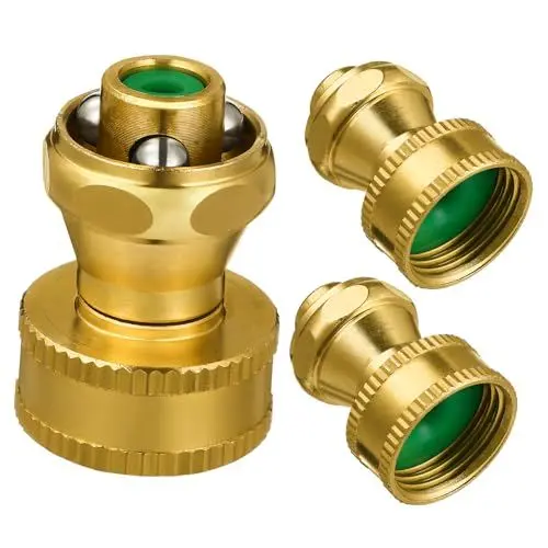 Produktbild: Kisangel 9 Stück Sprinklerkopf Wasserschlauchdüse Verstellbare Schlauchdüse Tragbarer Schlauch Gartenschlauchanschlüsse Wasserschlauchspritze Tragbare Gartensprühdüse Kehrmaschine