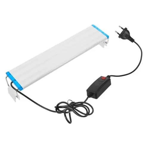 Produktbild: Kisangel Aquariumlicht led ligts led-light Fish tank lighting red lights bluerays pflanze Landschaftslampe LED-Licht für Fischbecken LED-Lampe Aquarienlicht LED aquarium licht PVC Weiß
