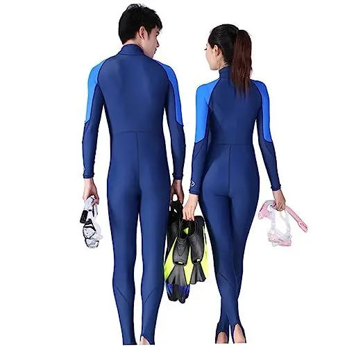 Produktbild: Kisangel Ganzkörper-Tauchanzug Für Damen Mit Ärmeln Zum Schwimmen Und Schnorcheln Größe XL