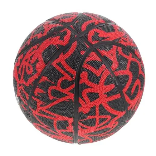 Produktbild: Kisangel Basketballtraining Nummer 7 Wettkampf-Basketball Mini-basketbälle Kleiner Basketball Mini-Basketball Basketballkorb Im Freien Korbball Basketballkorb Für Schwimmbad Leder