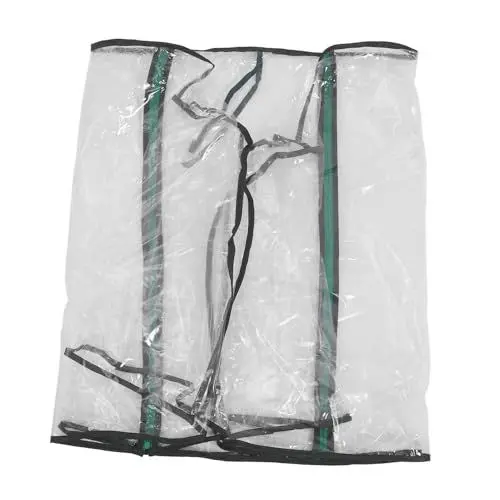 Produktbild: Kisangel Gewächshausabdeckung gartenabdeckung gartenzelt pflanzenschutzhaube gewächshaus Zelt Pflanzenschutz Abdeckung Abdeckungen für Hochbeete Hochbeetdecken Pflanzendecke PVC Transparent